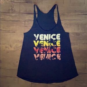 American Apparel Venice Retro Palm Muscle Tank